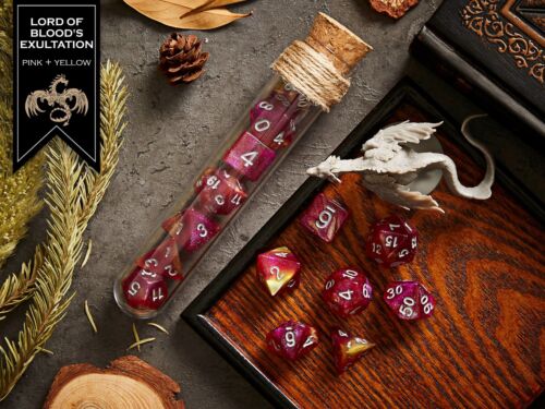 Juego de dados DnD - ¡Muchas variaciones TÚ ELIGES! | Para DnD D&D MTG RPG TRPG - Imagen 31 de 49