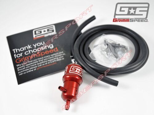 GRIMMSPEED UNIVERSAL MANUAL TURBO BOOST CONTROLLER RED FOR WRX STI EVO