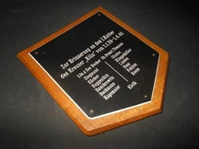 WW2 German Kriegsmarine - SAILOR COMMEMORATION PLAQUE -  CRUISER KOLN - V. RARE!