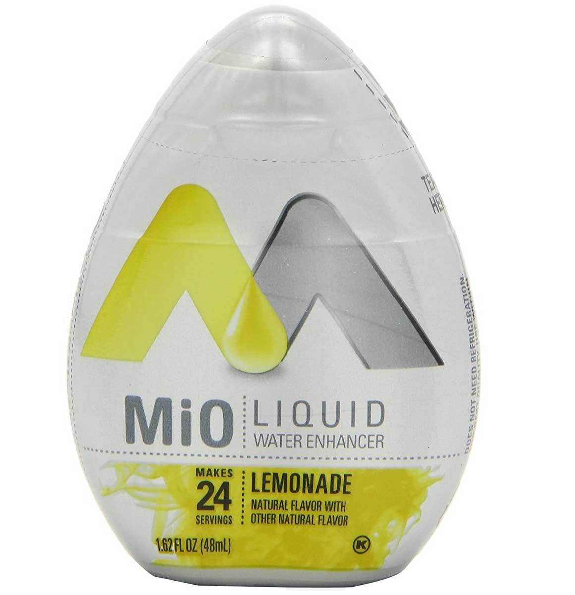 MiO Liquid Water Enhancer Lemonade Flavor - 1.62 Oz - Pack of 12