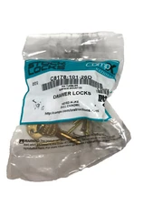 CompX National Cabinet Lock C8178-101-26D Drawer Locks w/ 2 Keys - Dull Chrome