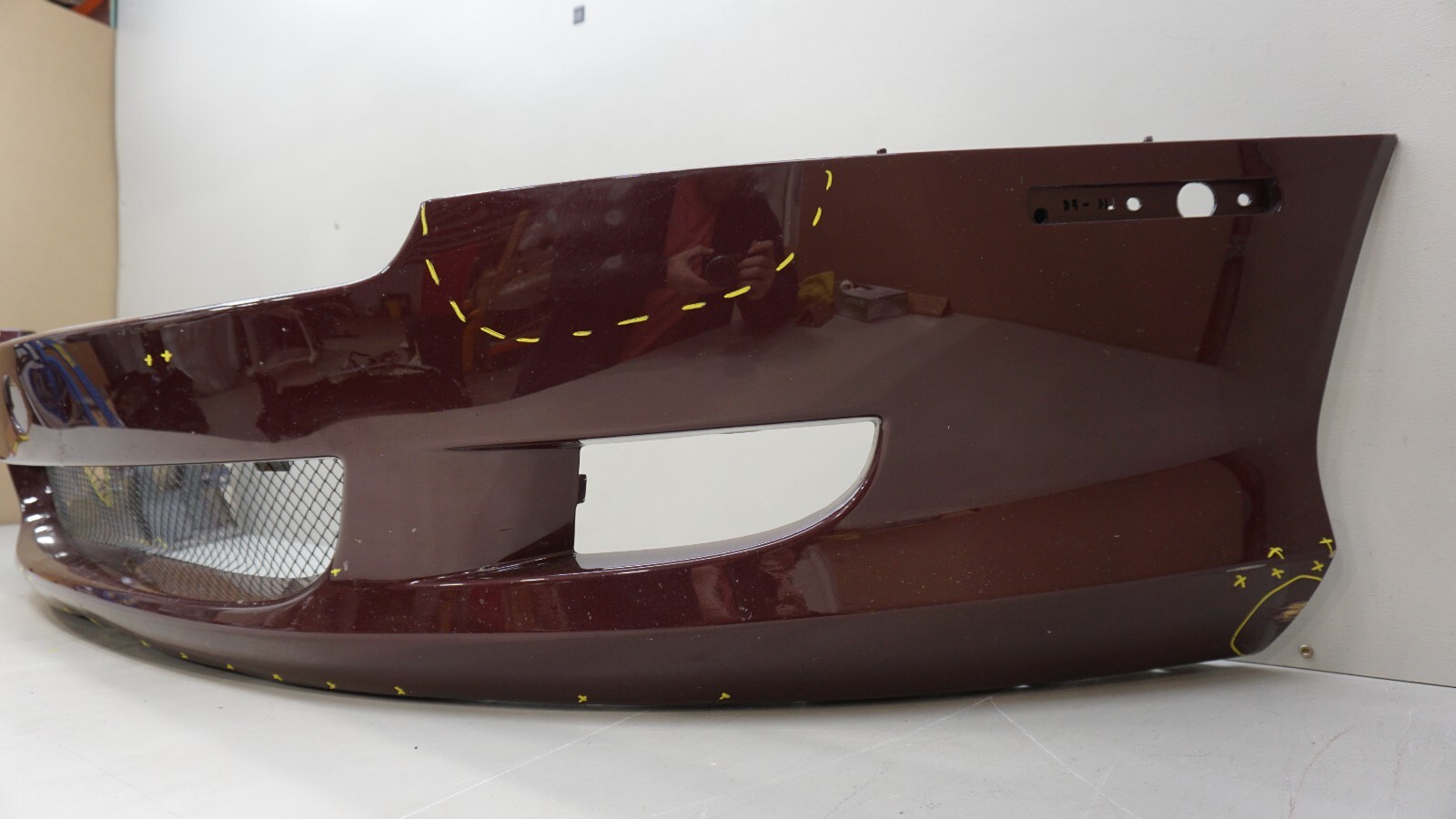 2005-2008 ASTON MARTIN DB9 FRONT MAIN BUMPER COVER OEM 4G43-17D957-A 05 06 07 08