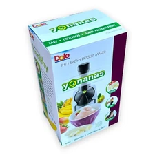 Dole Yonanas Electric Healthy Frozen Fruit Dessert Treat Maker Red New Complete