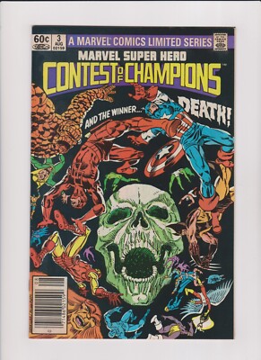 Marvel super Hero Contest Of Champions #3 (Aug 1982, Marvel Comics)