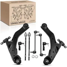 8x Control Arm & Stabilizer Bar Link &Tie Rod End Assembly for Kia Spectra Front