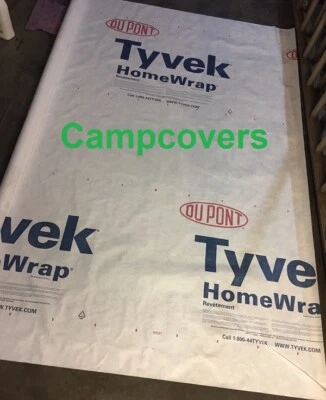 DUPONT 9 X 5 ft TYVEK House Wrap Paper Underlayment Siding Wall Insulation Mold Protect