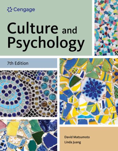 Culture and Psychology by David Matsumoto and Linda Juang (2022, Trade ...
