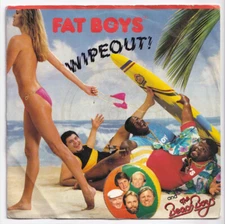 (nT548) Fat Boys, Wipeout! - 1987 - 7" vinyl