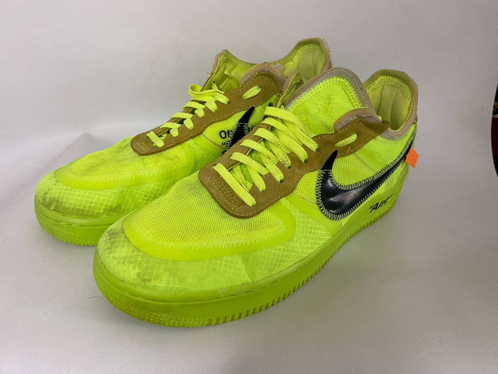OFF WHITE X NIKE NIKE X OFF WHITE AIR FORCE 1 LOW VOLT A04606 700 TAGLIA US11 UK 10 EU 45
