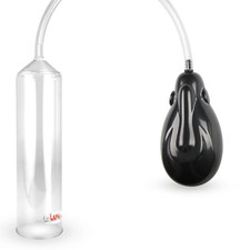LeLuv Electric Penis Pump E-Grip Handle EasyOp Beginner Cylinder - 2.25"-2.5"
