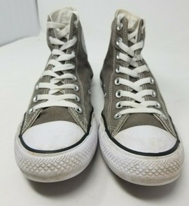 all star cano alto cinza