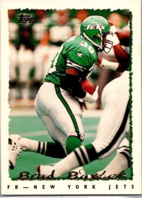 1995 Brad Baxter #54 Topps New York Jets MFBC #146