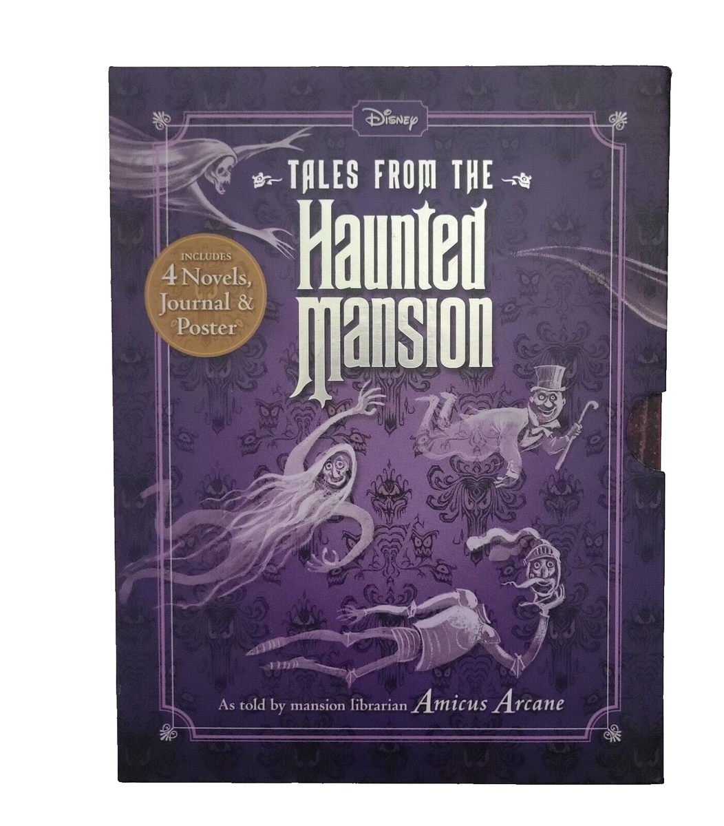 Disney Tales From The Haunted Mansion 4 + Journal Book Box Set +