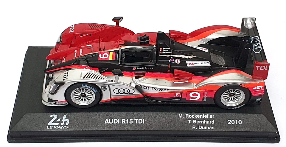 Altaya 1/43 Scale Diecast 30725 - Audi R15 TDI #9 24Hr Le Mans 2010 — 第 4/4 张图片