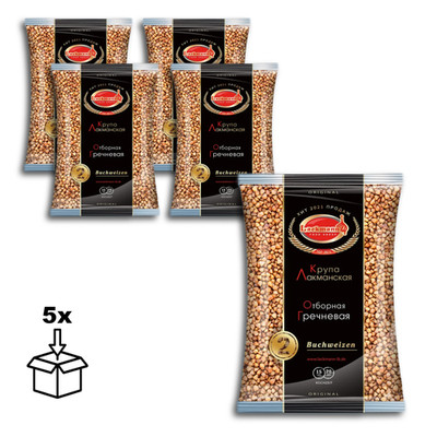 Lackmann Buchweizen 5 x 800g