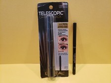 Loreal~Telescopic Carbon Black Mascara w/Matte-Matic Eyeliner~#935 Carbon Black~