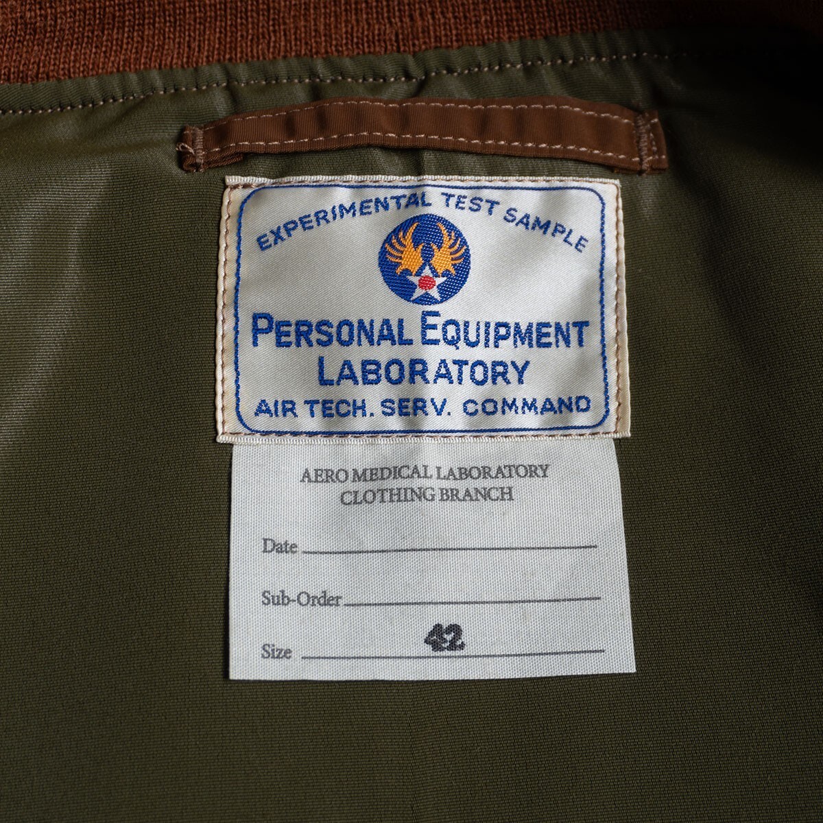 Big Size BUZZ RICKSON’S type L-2 TEST SAMPLE BROW… - image 6