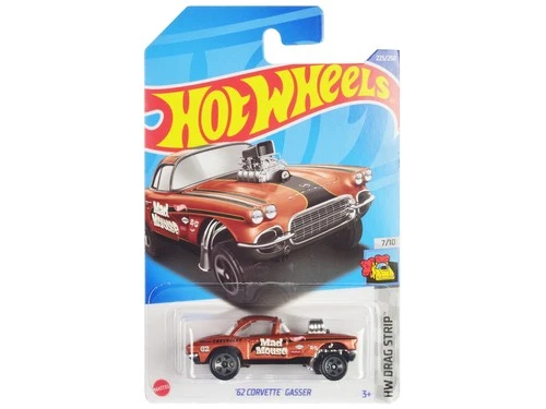 1962 Chevrolet Corvette Gasser "Mad Mouse" Copper Metallic with Black Stripes "H