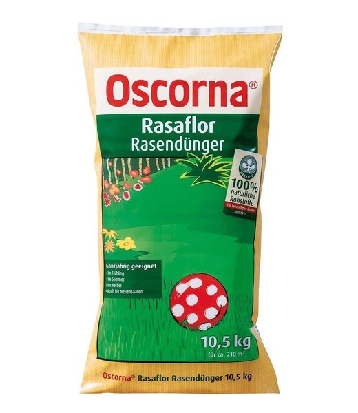 Oscorna® Rasaflor RasendüNger 10,5 Kg FüR Ca. 210 M²-image