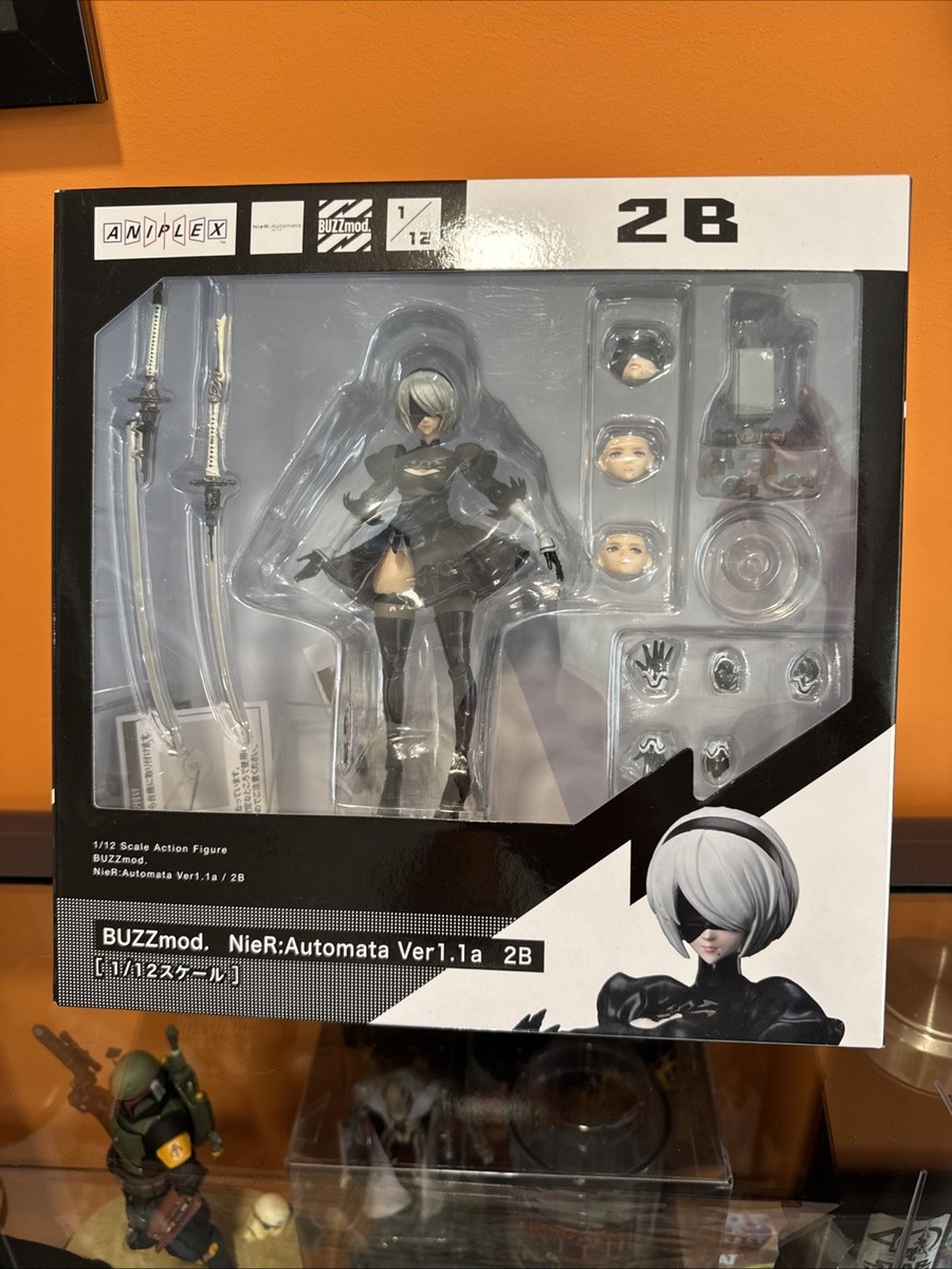 NieR:Automata Buzzmod Ver1.1a 2B 1/12Figure Aniplex | eBay