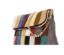 The CELINE Gourmette Bag Patchwork Multicolor