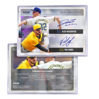 2025 Pulse Dual Signature Edition Baseball Hobby Box | 6 AUTOS