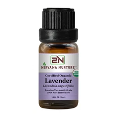 Organic Lavender Essential Oil USDA Certified 100% Pure Therapeutic Grade