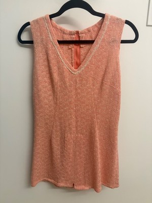 1970s Vintage Knit mini Dress