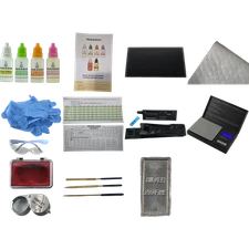 Gold Testing Kit 10k 14k 18k 22k Stone Ring Coin Bar Bullion Jewelry Acid Tester