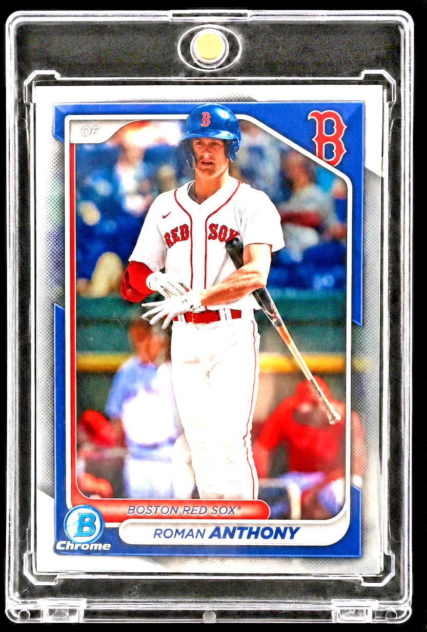 ROMAN ANTHONY BOWMAN CHROME REFRACTOR BOSTON RED SOX