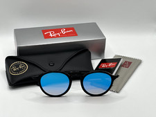 Ray-Ban RB2447 901/40 Round Blue Flash 49-21 145 3N Sunglasses