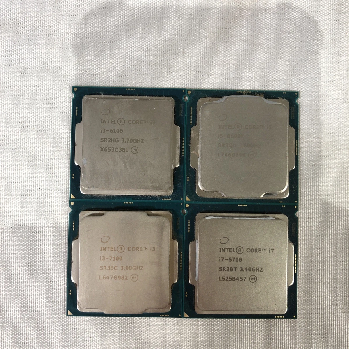 Intel Core i3-6100 Processor Model Computer Processors (CPUs) for