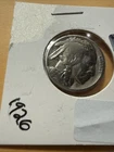 1926 Buffalo Nickel 5 Cents Coin United States of America