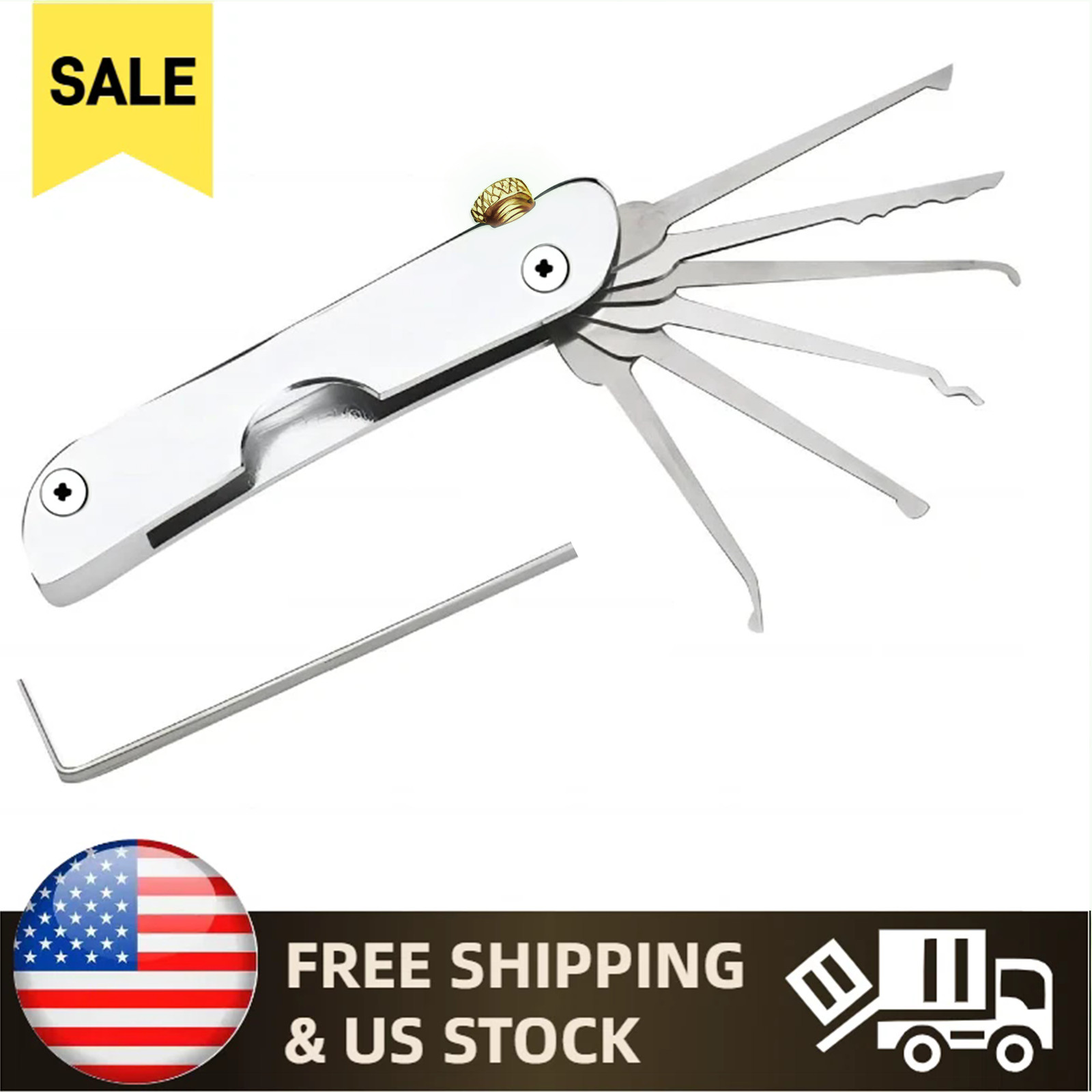 Hook and Pick Tool Set, Portable Pick Hook Tool Set Auto Maintenance Engine Trim