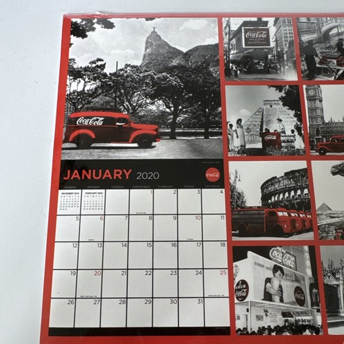 2020 COCA-COLA Coke Calendar - Brand New Factory Sealed 12 Month NEW - Picture 4 of 8