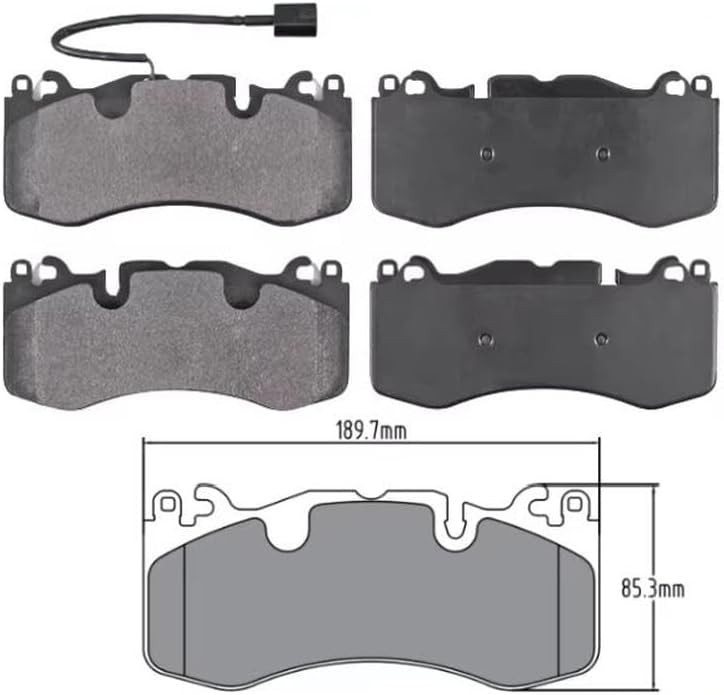 Maserati Levante Front Brake Pad D1990