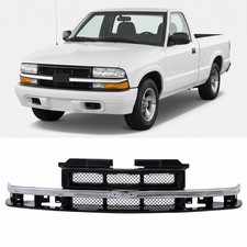 Grille Assy For 98-04 Chevrolet Blazers10 Mesh Insert With Chromed Center Bar Grille Assy For 98-04 Chevrolet Blazers10 Mesh Insert With Chromed Center Bar