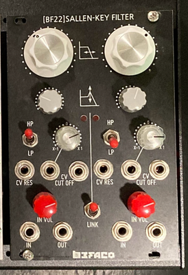 Befaco BF22 Sallen Key Filter - Black - Eurorack Module | eBay