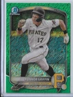 2025 Bowman Chrome Parospects Green Shimmer KONNOR GRIFFIN Rookie RC #50/99