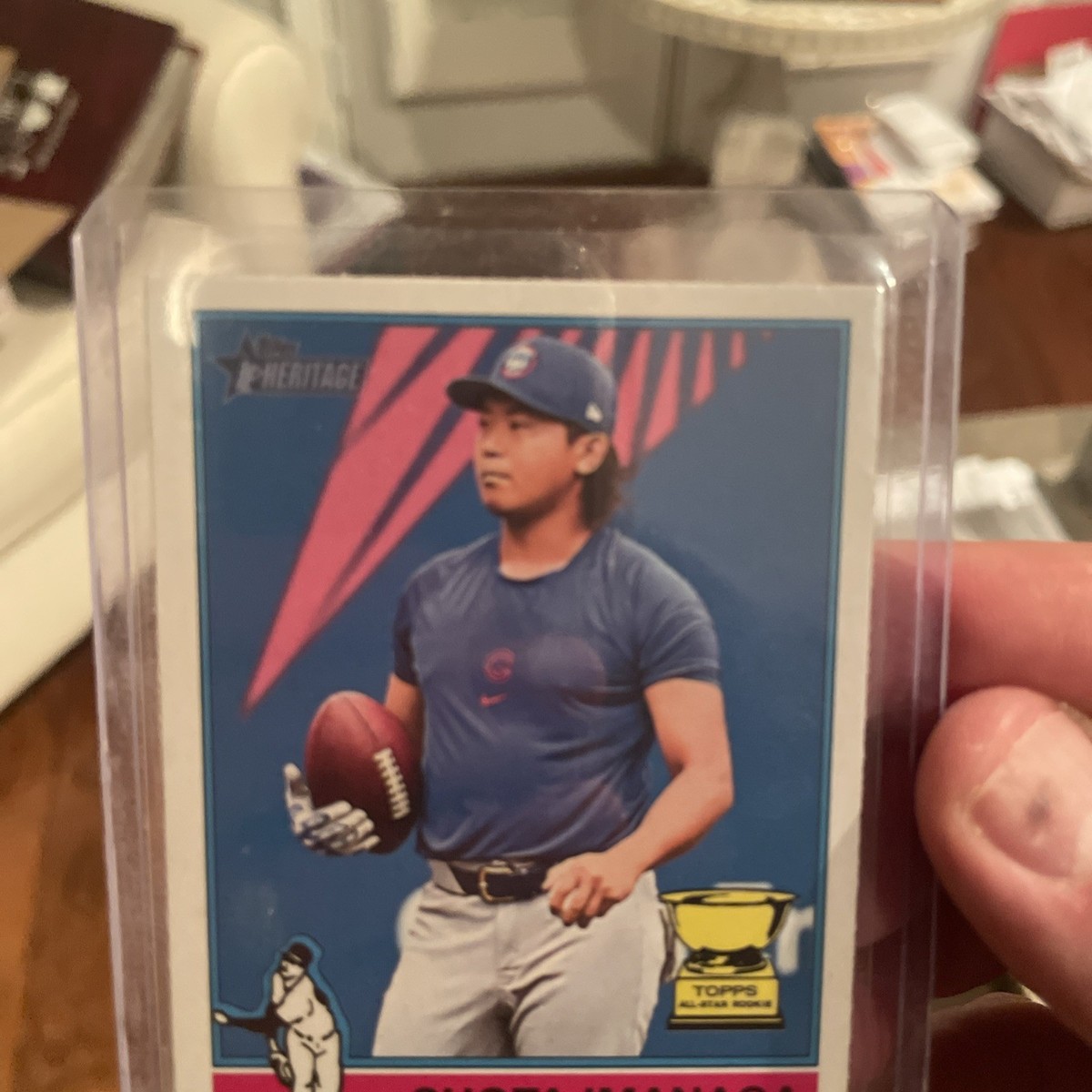 2025 Topps Heritage Shota Imanaga #399 SSP Image Variation🔥📈CUBS