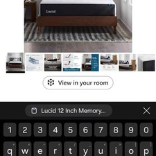 Lucid 12 Inch Memory Foam Mattress - Medium Plush Feel Twin XL