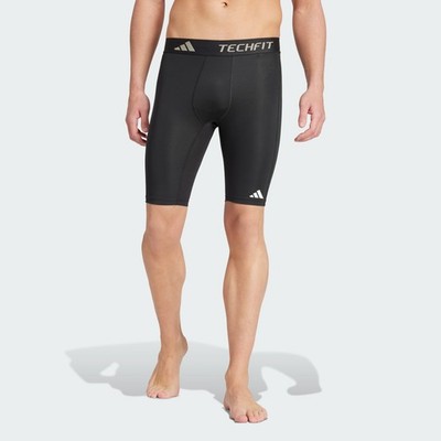 adidas men TECHFIT Compression Training Short Tights