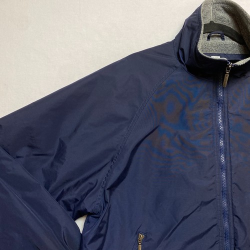 Vintage Cadillac Bomber Jacket Men’s L Navy Crest Logo Full Zip 90s - Picture 6 of 13