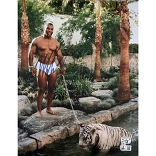 MIKE TYSON 8X10 SIGNED PHOTO AUTOGRAPH SIGNATURE VEGAS TIGER POSTER REPRINT
