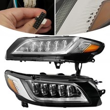 Full LED Headlight Assembly for 2017-2020 Lincoln Continental Right/Left OE Type