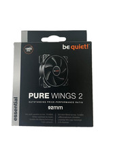 be quiet Pure Wings 2 92mm Case Fan 1900RPM 3-Pin Quiet Cooling