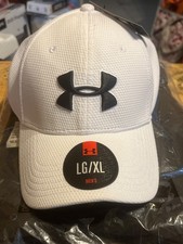 White Under Armour Branded Hat Featuring A Ho...