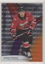 2019-20 Upper Deck SP Game Used CHL Edition Orange 136/199 Aidan Dudas #51 1b8