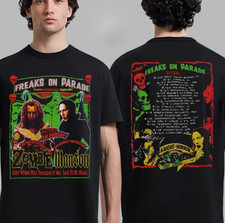Rob Zombie Freaks On Parade 2026 Tour T-Shirt