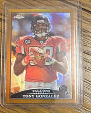 Topps Chrome - Tony Gonzalez Atlanta Falcons #TC73 Copper Refractor /649